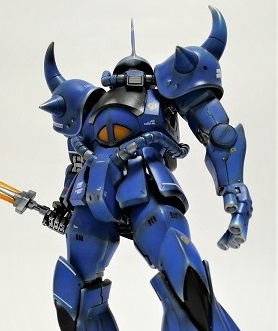 1 100 Mg グフver2 0 完成編3 3 対決 まじめにガンプラ コツコツ制作日記